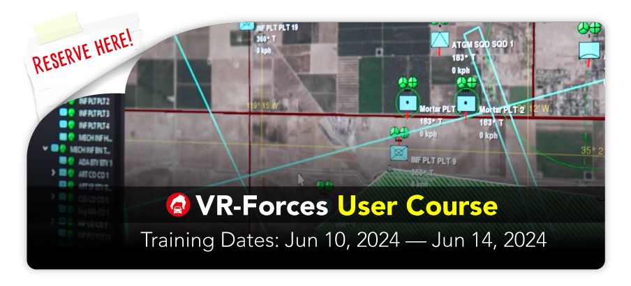 VR-Forces Training