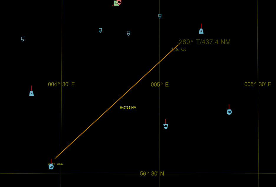 Tech Tip: Range Bearing Lines in VR-Forces 5.0.2	