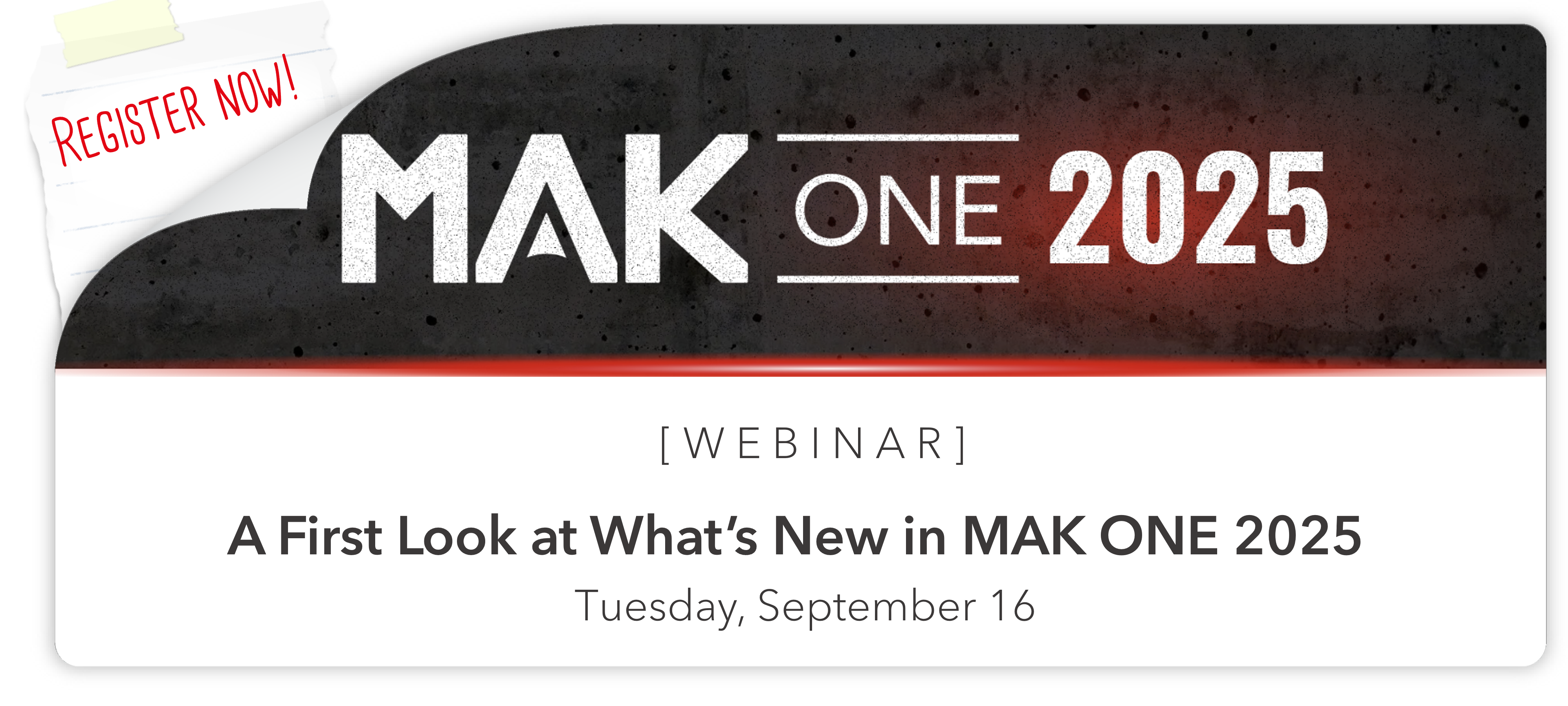 MAK ONE 2025 Webinar 