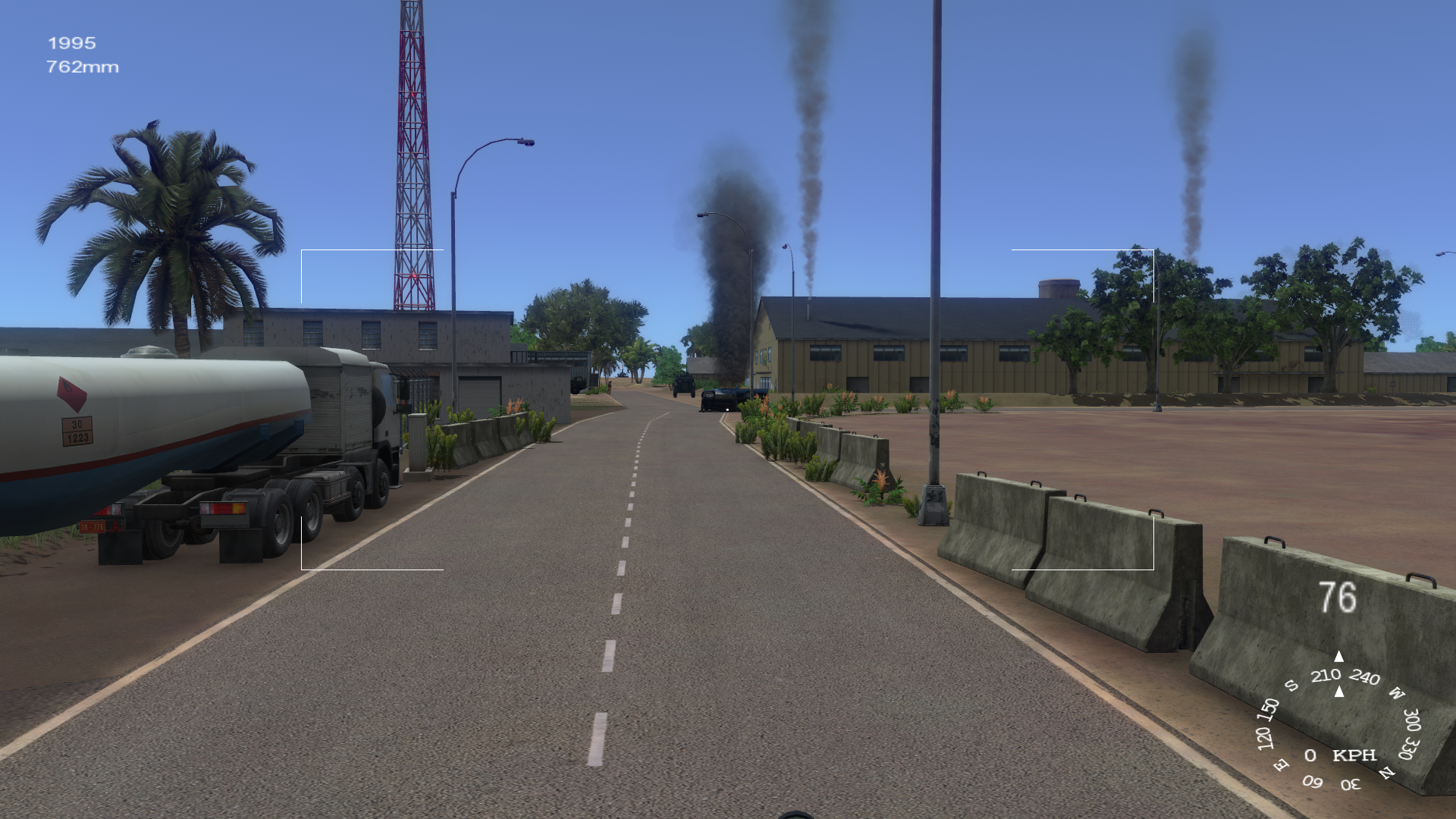 Gunner view